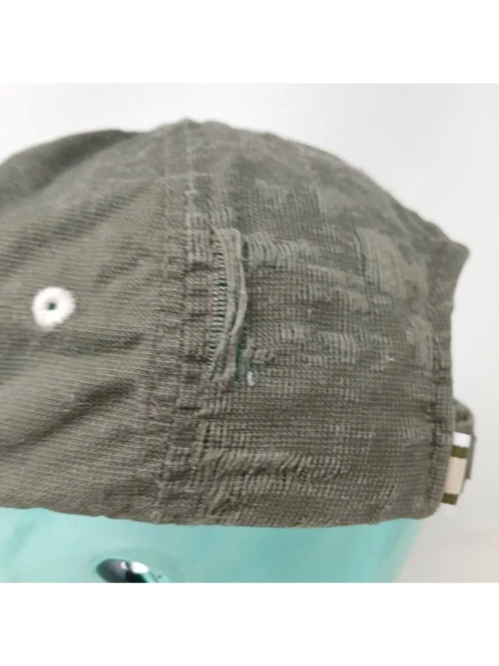 Royal Links Las Vegas Green & Beige Distressed Golf Hat Imperial Adj Strap #D-15